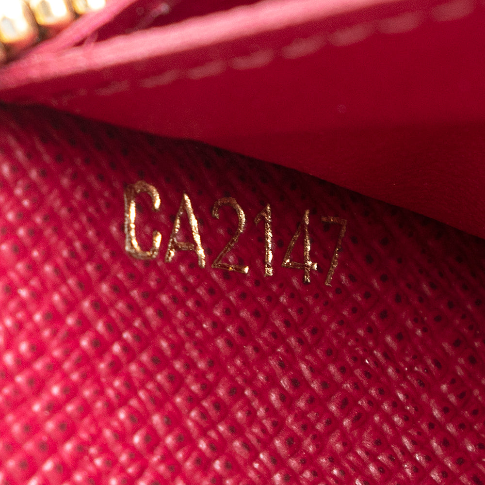 Louis Vuitton Monogram Canvas Clemence Wallet (SHF-21537)