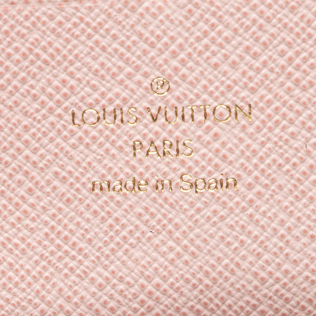 Louis Vuitton Monogram Canvas Clemence Wallet (SHF-23509)