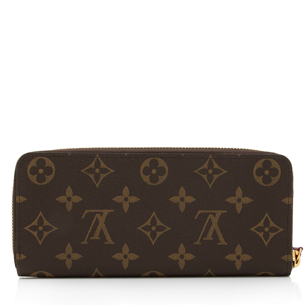 Louis Vuitton Monogram Canvas Clemence Wallet (SHF-FoLF5H)