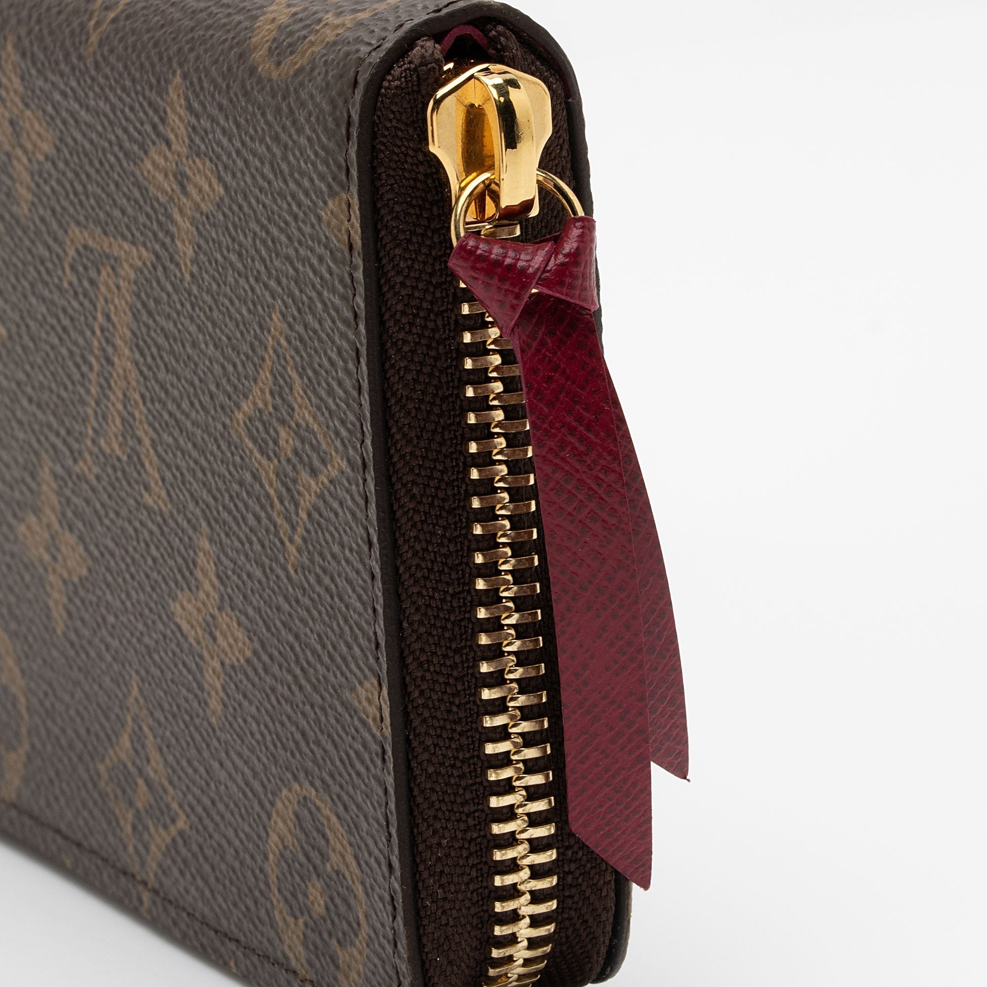 Louis Vuitton Monogram Canvas Clemence Wallet (SHF-FoLF5H)