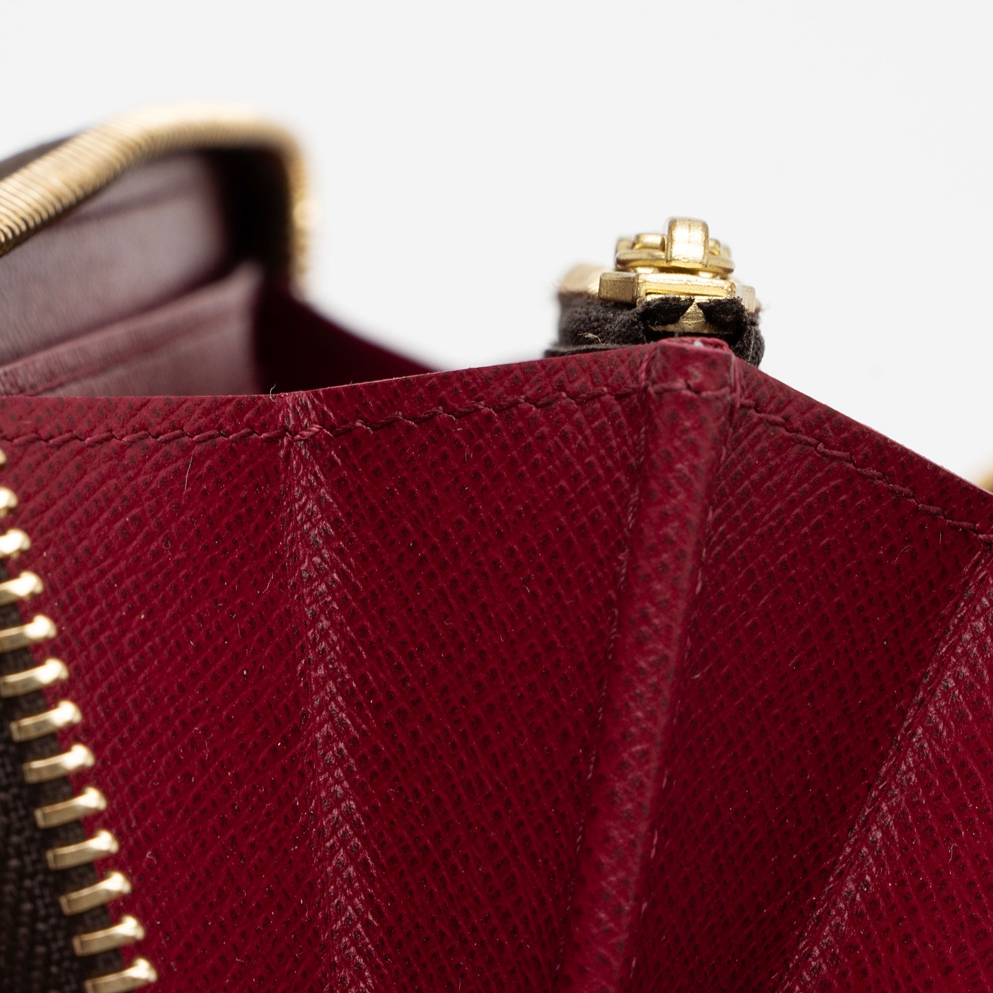 Louis Vuitton Monogram Canvas Clemence Wallet (SHF-FoLF5H)