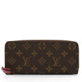 Louis Vuitton Monogram Canvas Clemence Wallet (SHF-FoLF5H)