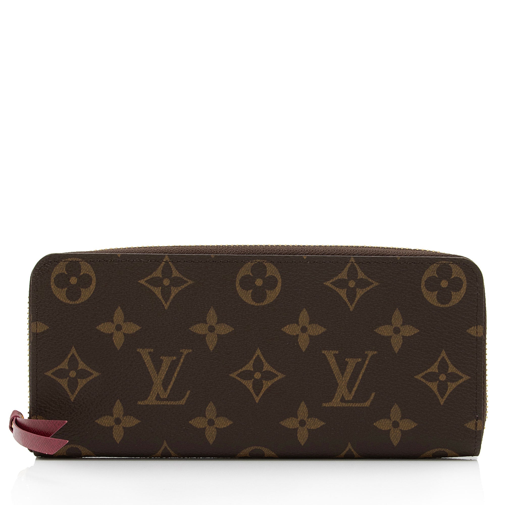 Louis Vuitton Monogram Canvas Clemence Wallet (SHF-FoLF5H)