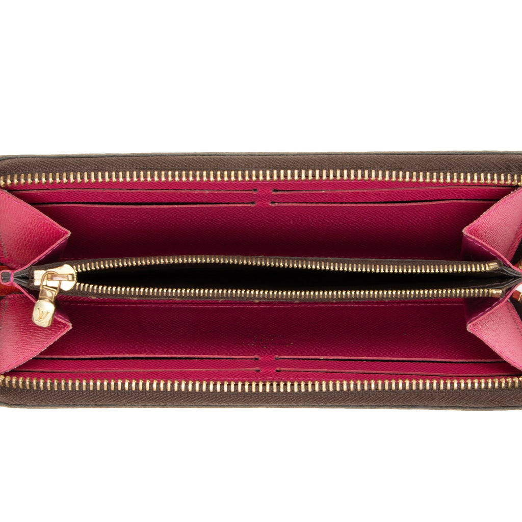 Louis Vuitton Monogram Canvas Clemence Wallet (SHF-EbeCna)