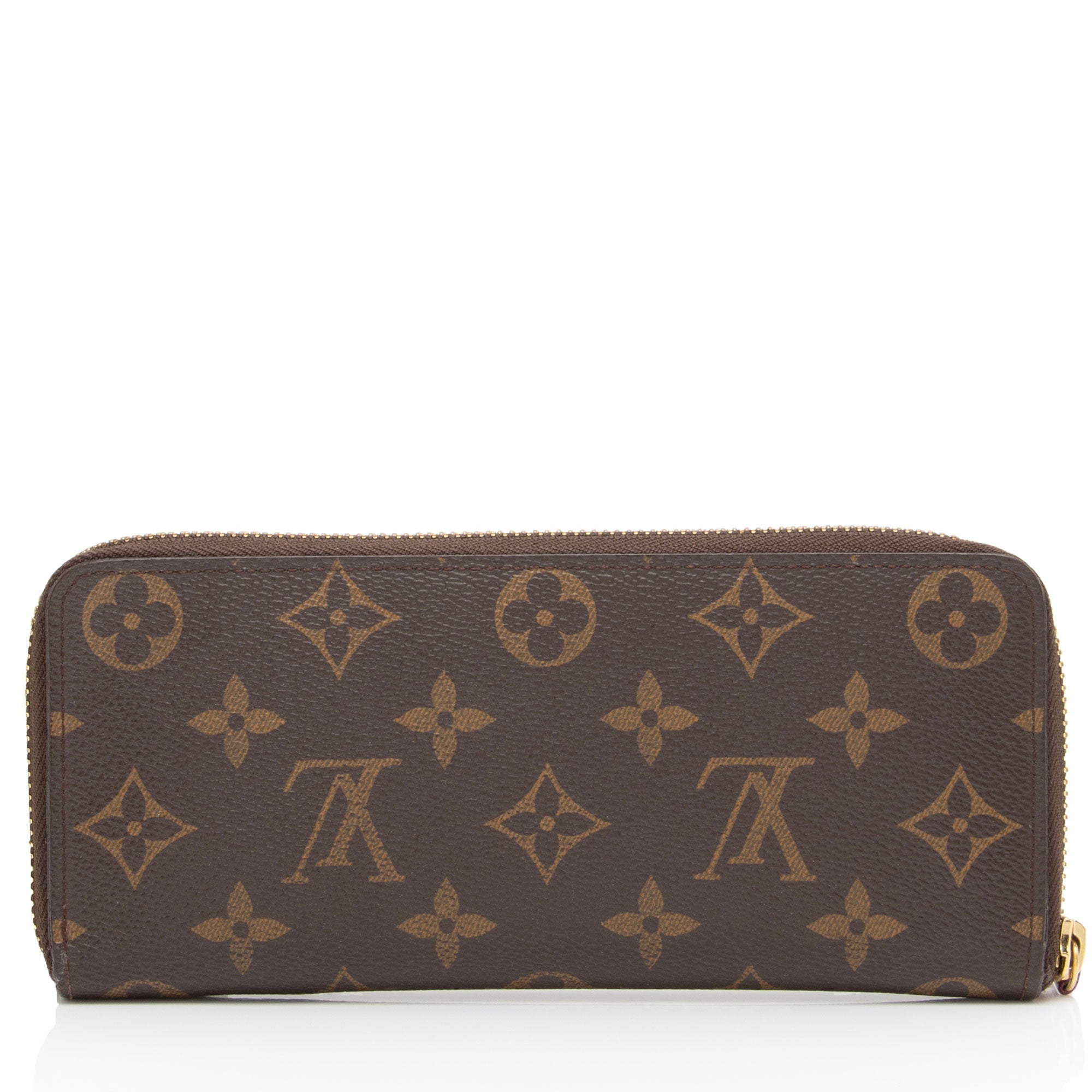 Louis Vuitton Monogram Canvas Clemence Wallet (SHF-Ozd2yV)