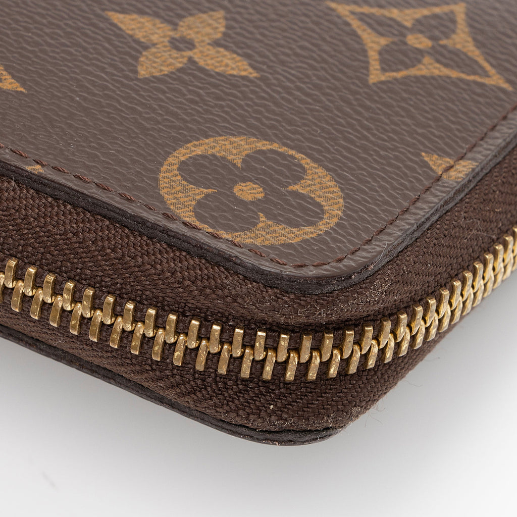 Louis Vuitton Monogram Canvas Clemence Wallet (SHF-Ozd2yV)