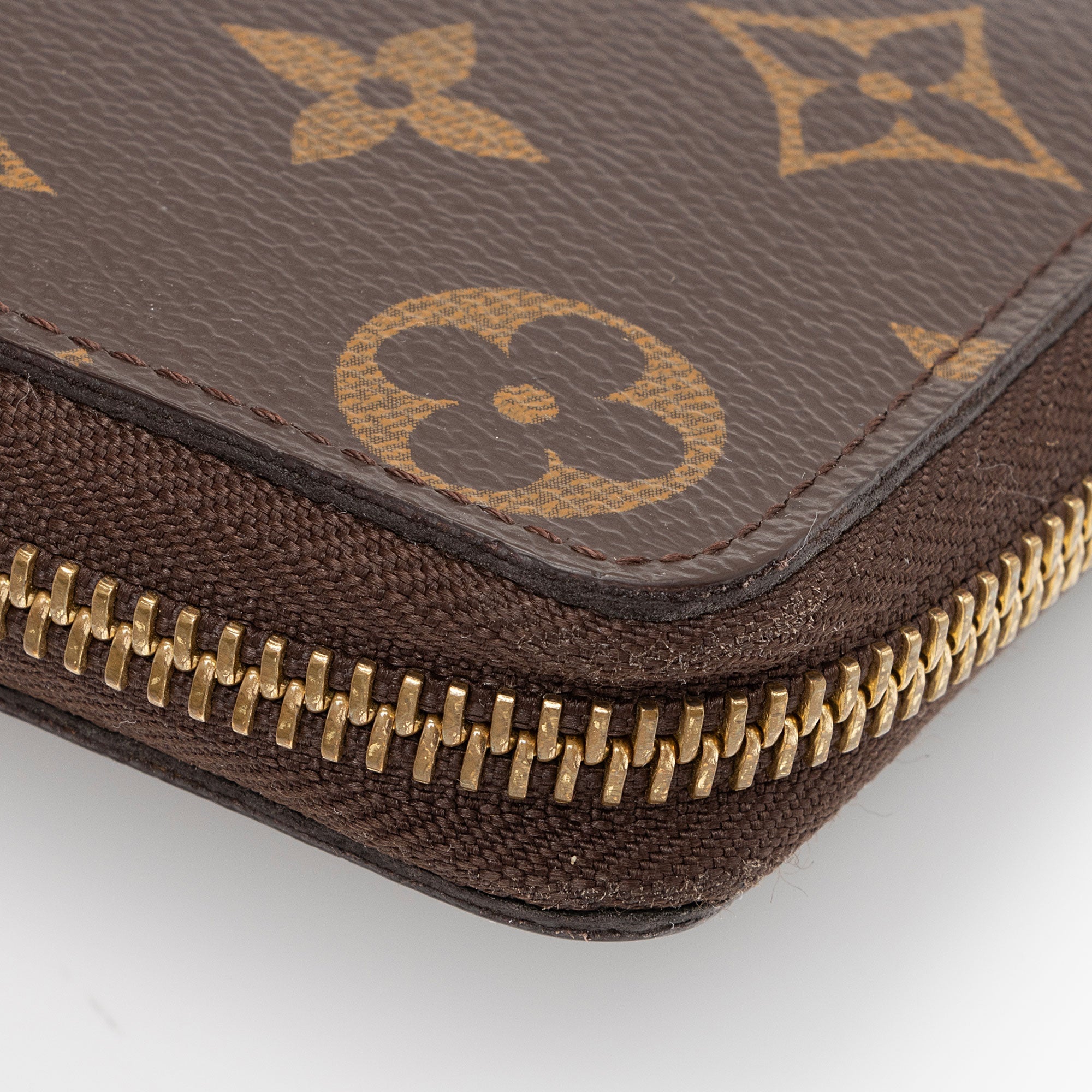 Louis Vuitton Monogram Canvas Clemence Wallet (SHF-Ozd2yV)