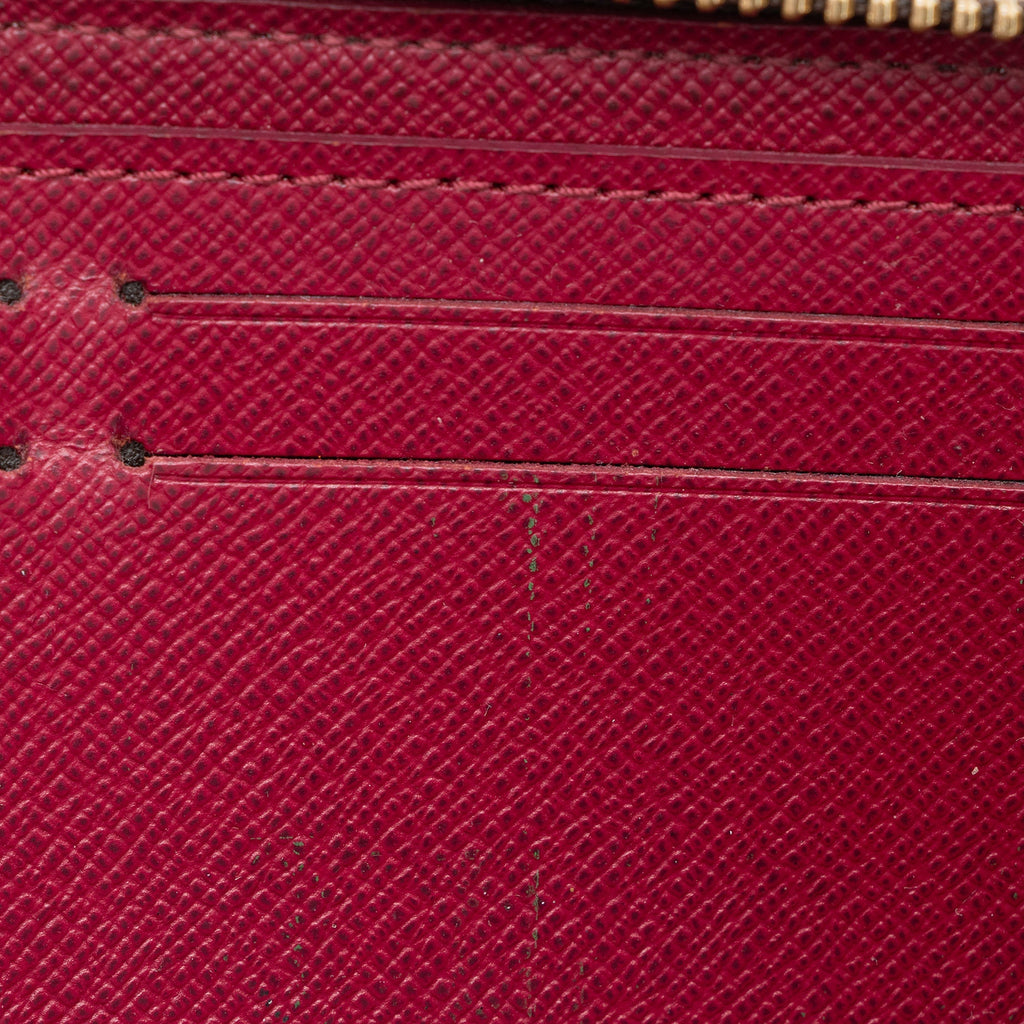 Louis Vuitton Monogram Canvas Clemence Wallet (SHF-Ozd2yV)