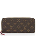 Louis Vuitton Monogram Canvas Clemence Wallet (SHF-3eE5gb)