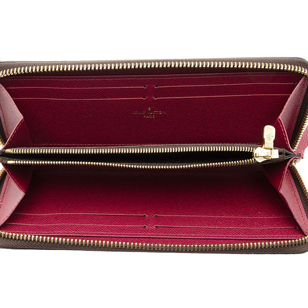Louis Vuitton Monogram Canvas Clemence Wallet (SHF-3eE5gb)