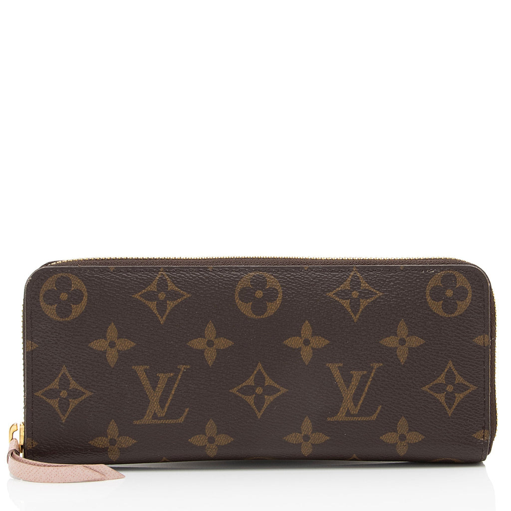 Louis Vuitton Monogram Canvas Clemence Wallet (SHF-ZTijpr)