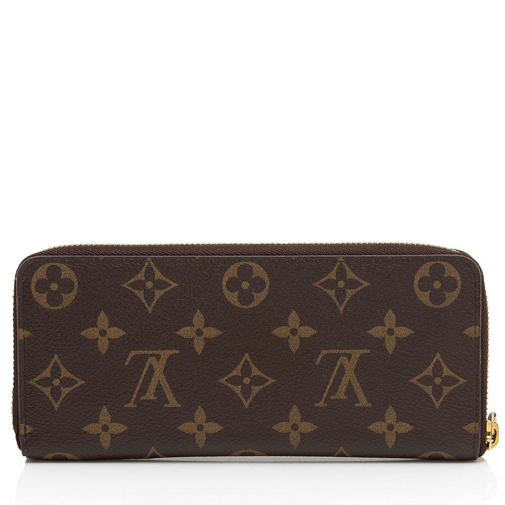 Louis Vuitton Monogram Canvas Clemence Wallet (SHF-AZPWAE)