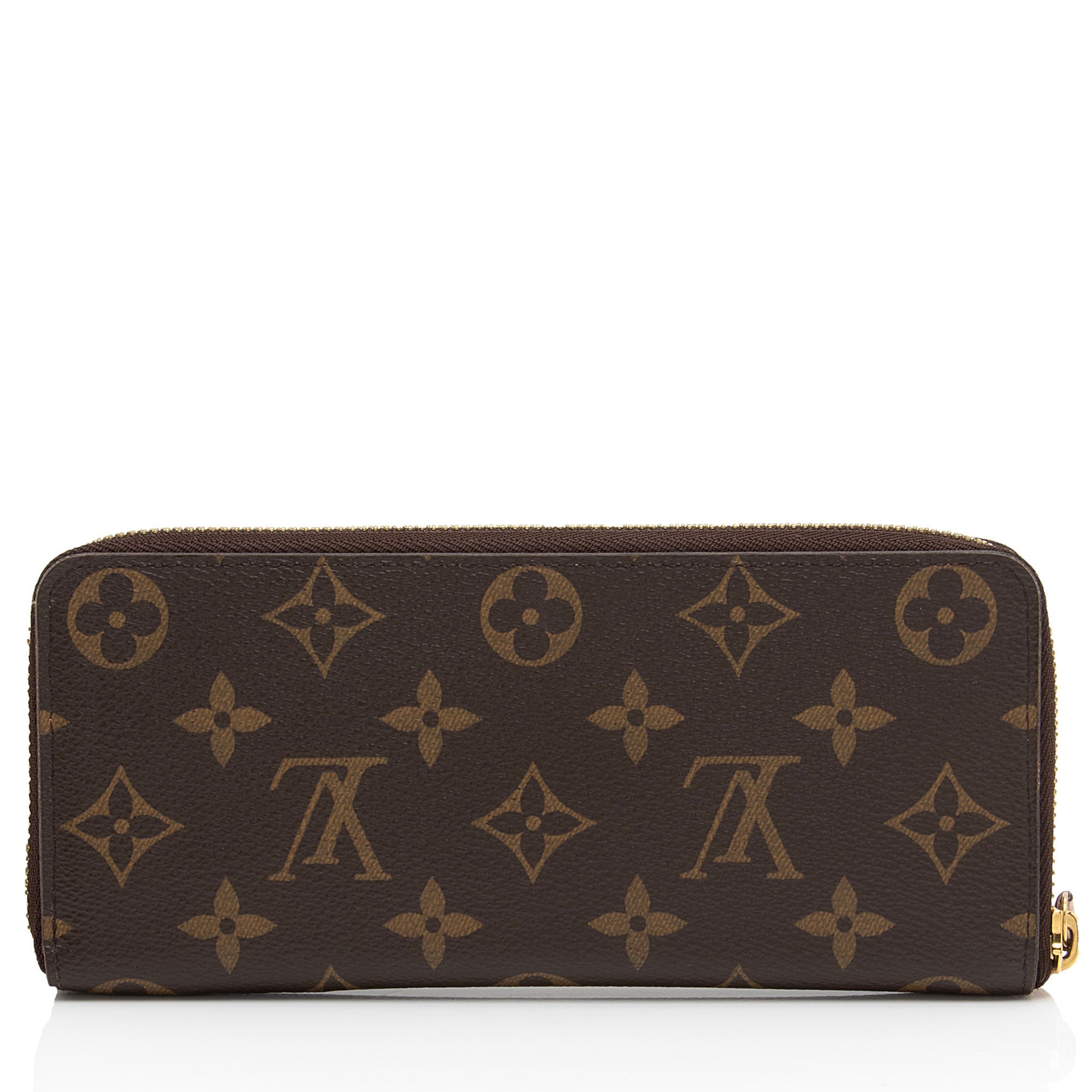 Louis Vuitton Monogram Canvas Clemence Wallet (SHF-AZPWAE)