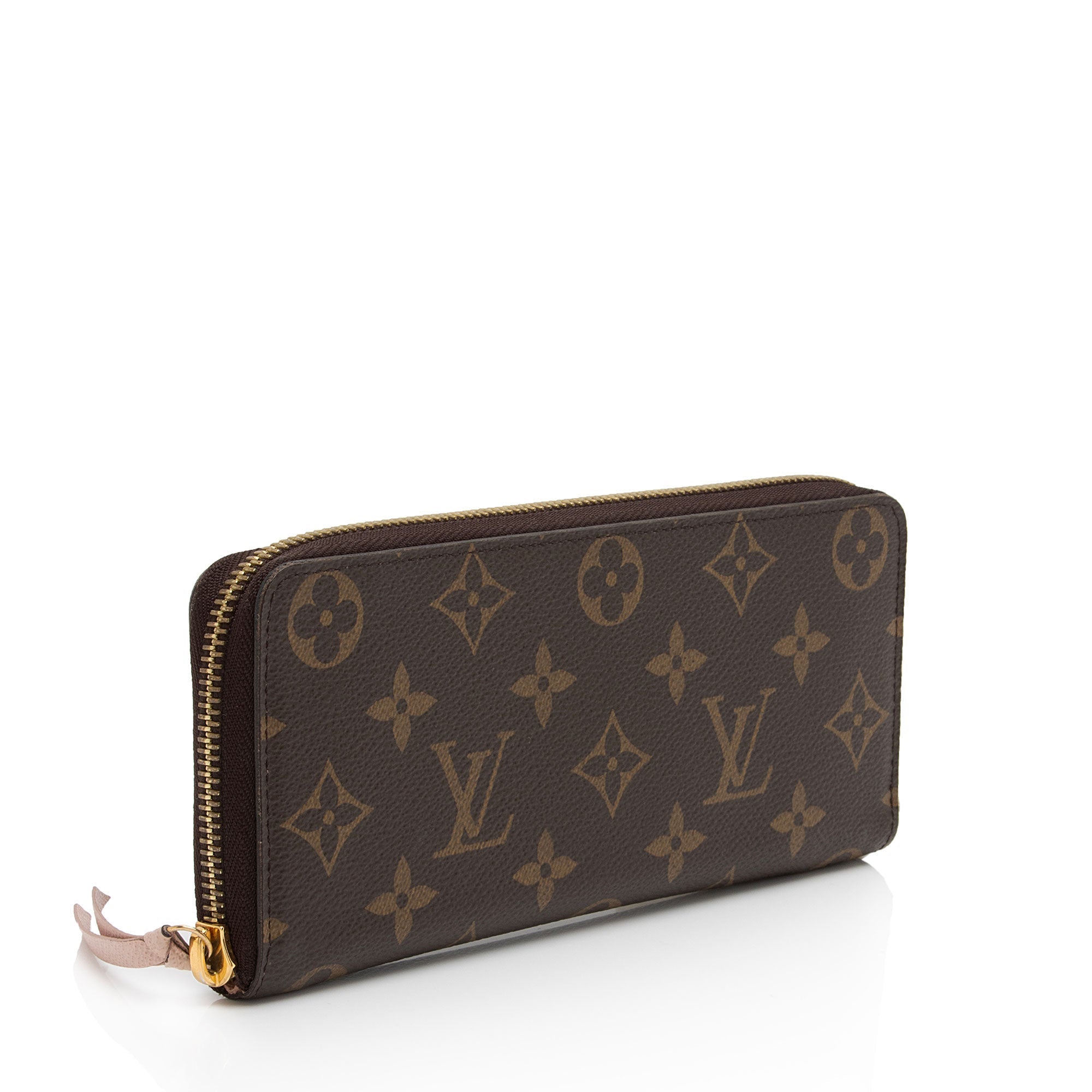 Louis Vuitton Monogram Canvas Clemence Wallet (SHF-AZPWAE)