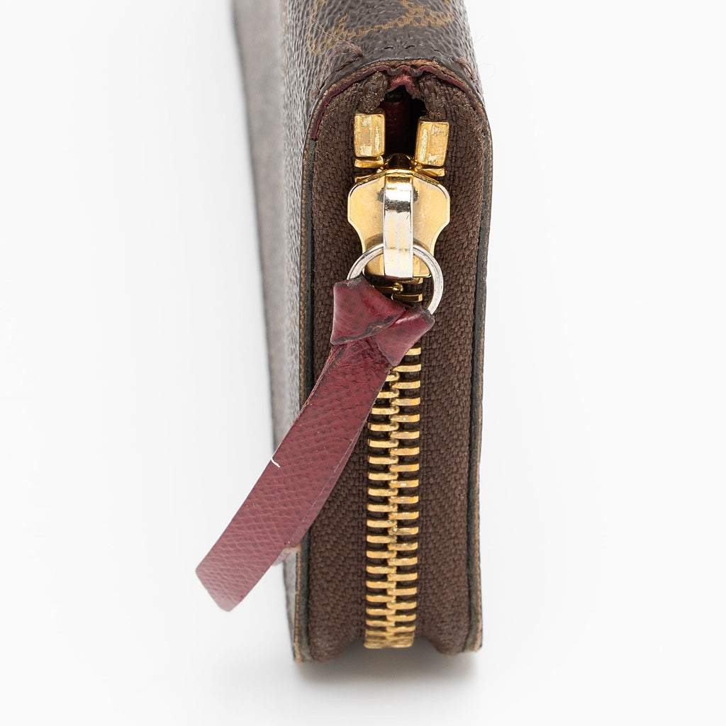 Louis Vuitton Monogram Canvas Clemence Wallet (SHF-5oPTMs)