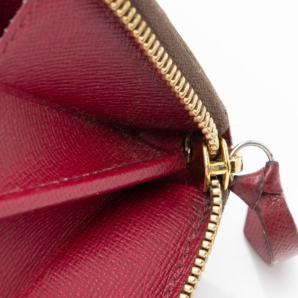 Louis Vuitton Monogram Canvas Clemence Wallet (SHF-5oPTMs)
