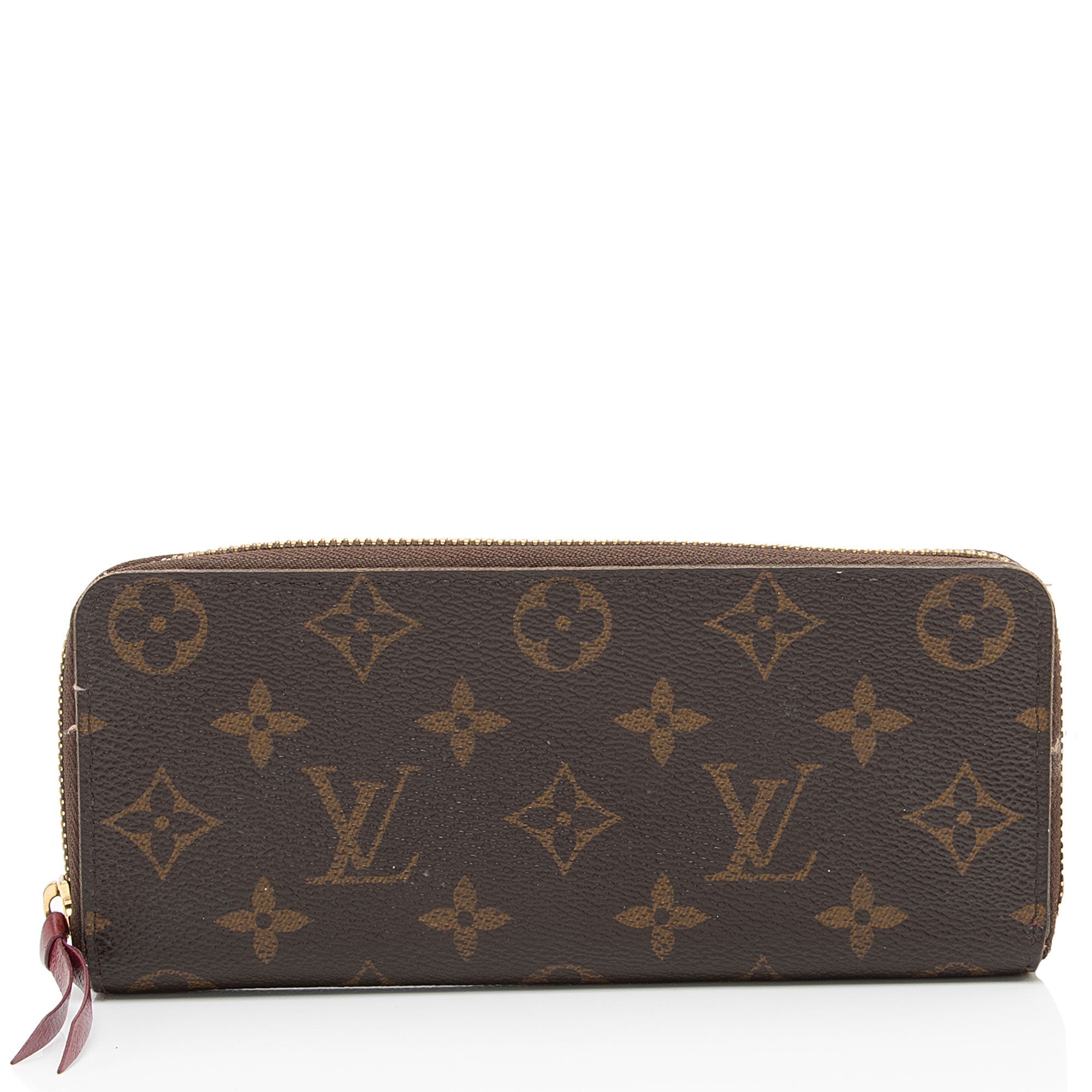 Louis Vuitton Monogram Canvas Clemence Wallet (SHF-5oPTMs)