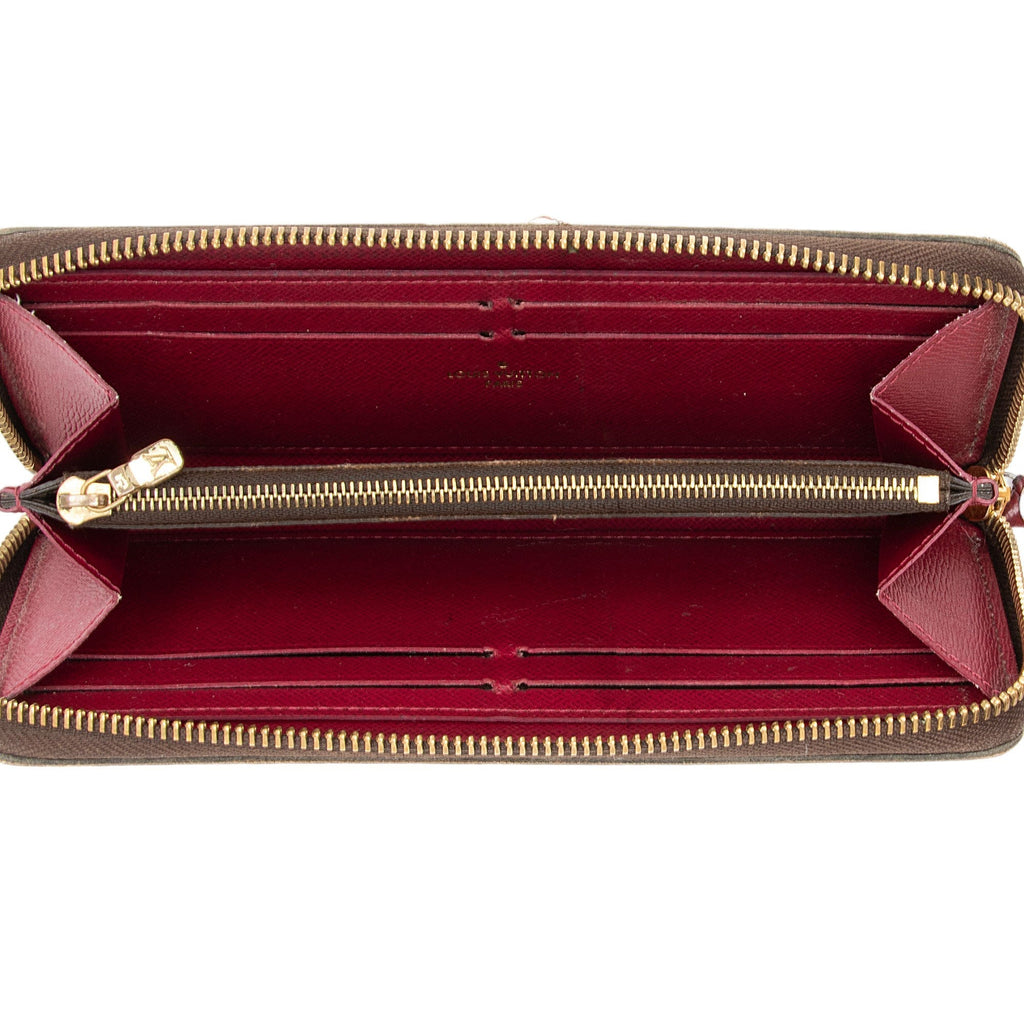 Louis Vuitton Monogram Canvas Clemence Wallet (SHF-5oPTMs)
