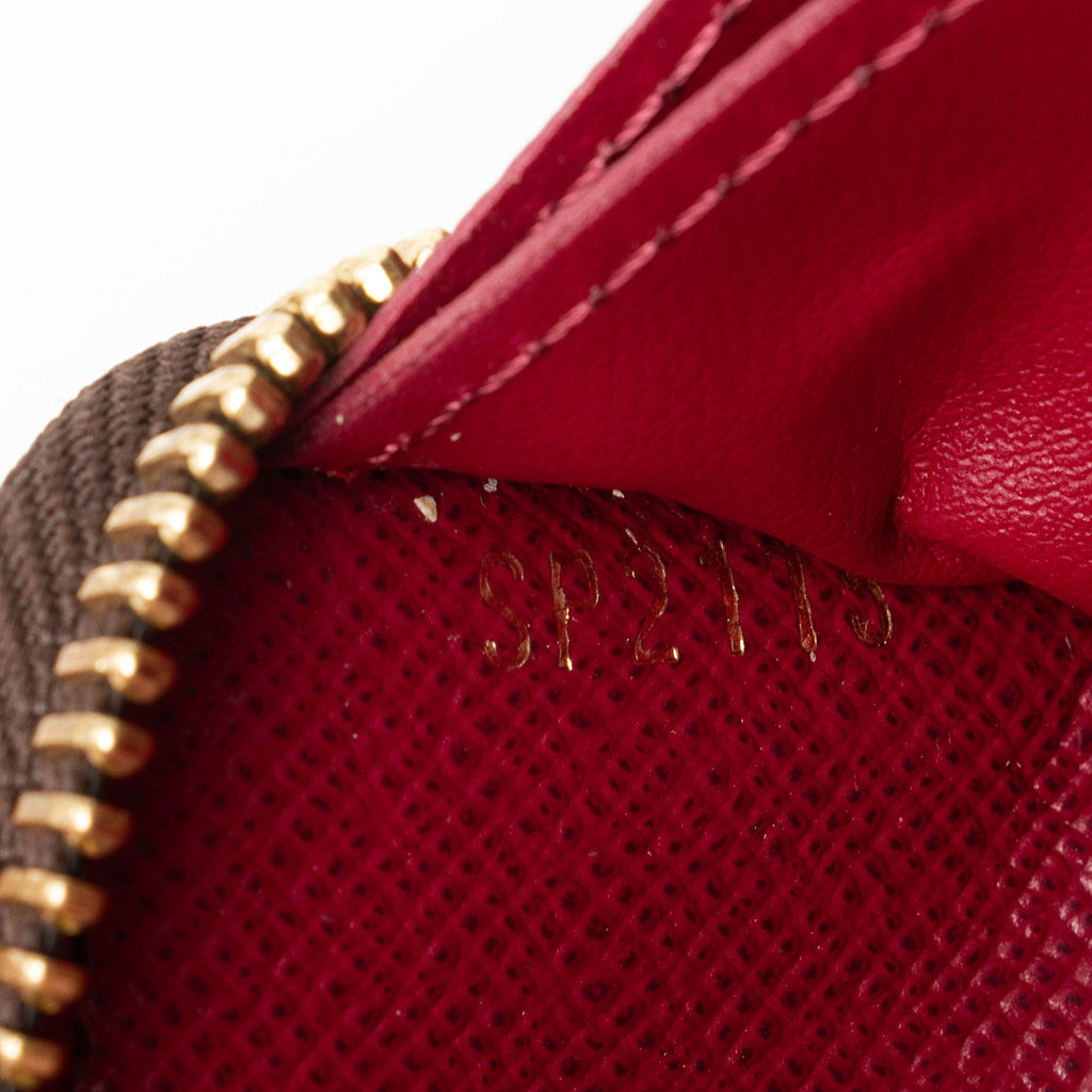 Louis Vuitton Monogram Canvas Clemence Wallet (SHF-WEdNUD)