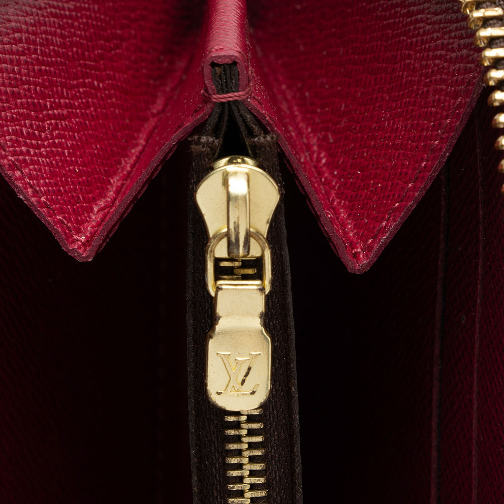 Louis Vuitton Monogram Canvas Clemence Wallet (SHF-WEdNUD)