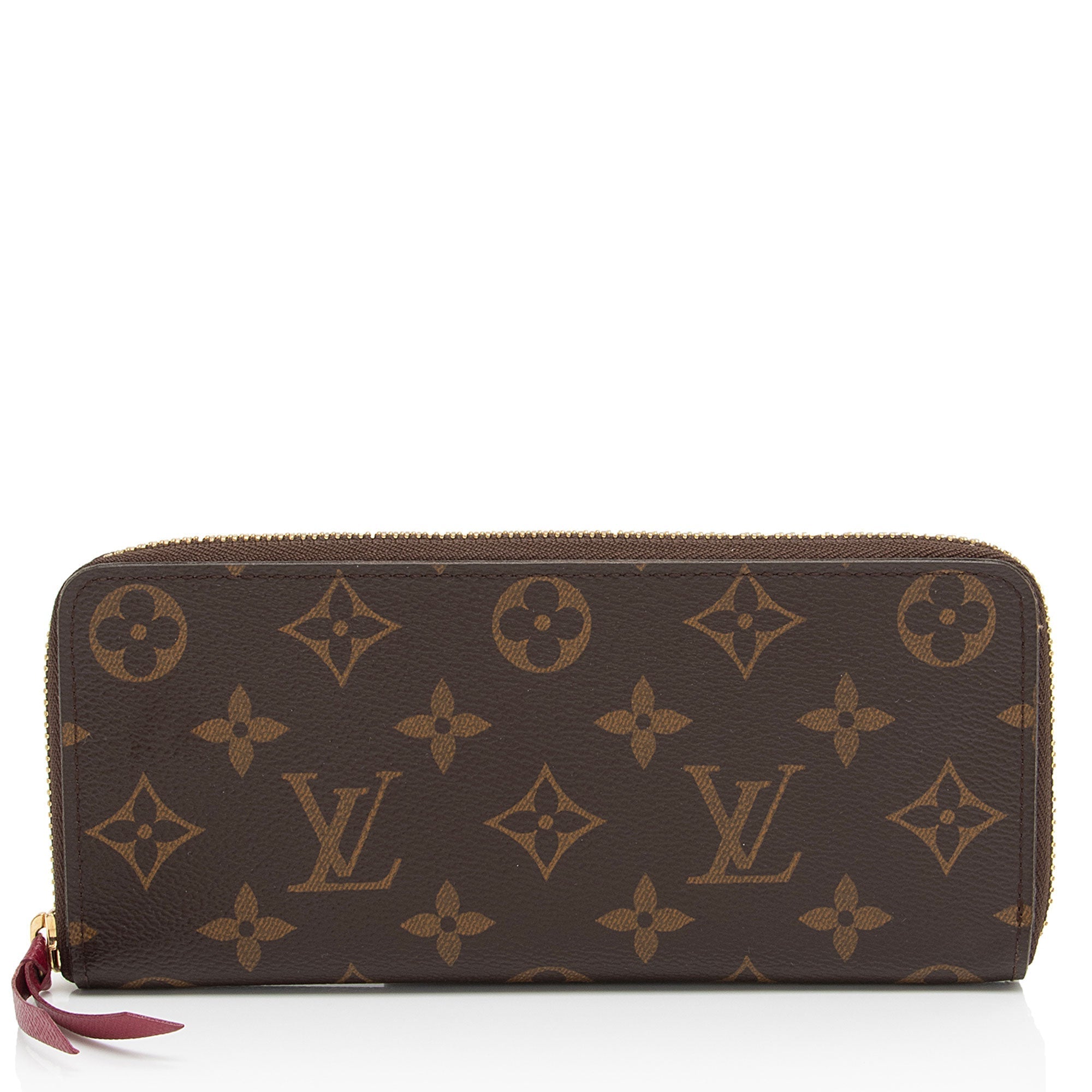Louis Vuitton Monogram Canvas Clemence Wallet (SHF-WEdNUD)
