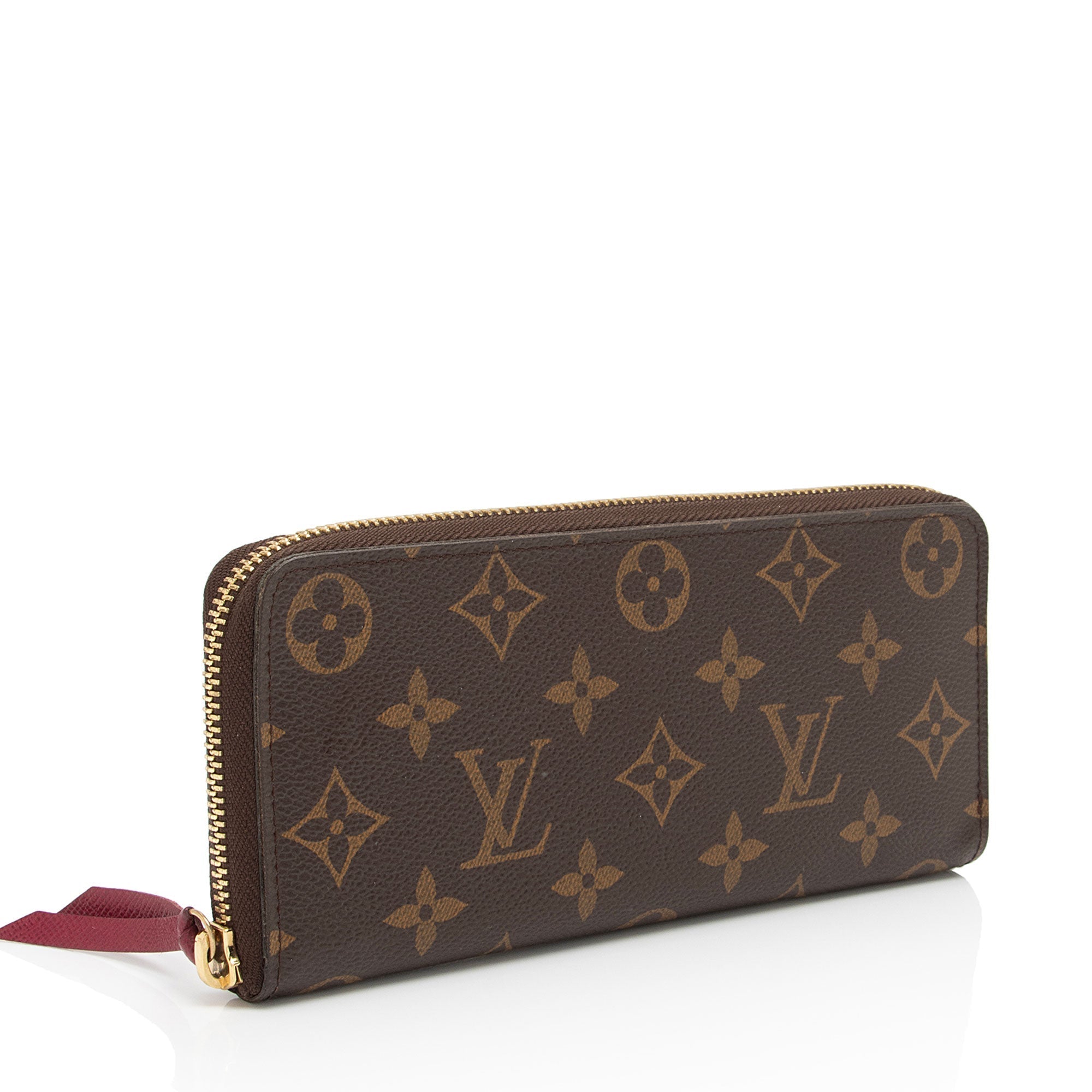Louis Vuitton Monogram Canvas Clemence Wallet (SHF-WEdNUD)