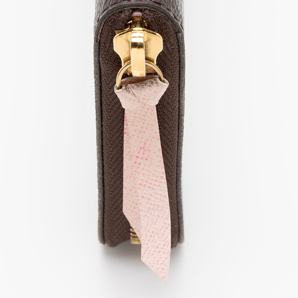 Louis Vuitton Monogram Canvas Clemence Wallet (SHF-4Kv3BZ)