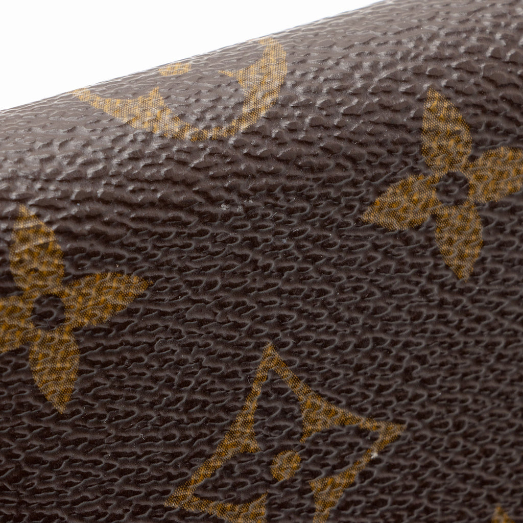 Louis Vuitton Monogram Canvas Clemence Wallet (SHF-4Kv3BZ)