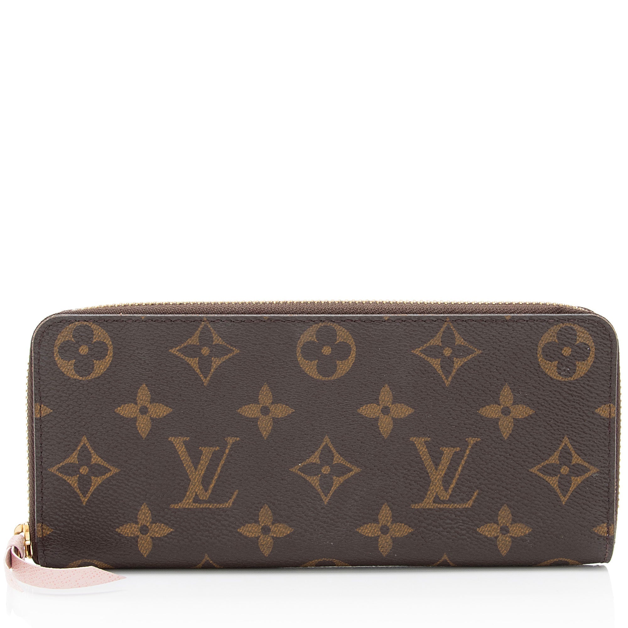 Louis Vuitton Monogram Canvas Clemence Wallet (SHF-4Kv3BZ)