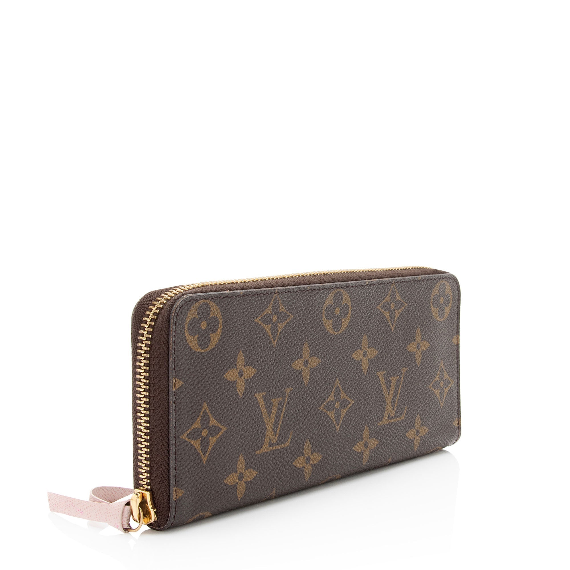 Louis Vuitton Monogram Canvas Clemence Wallet (SHF-4Kv3BZ)