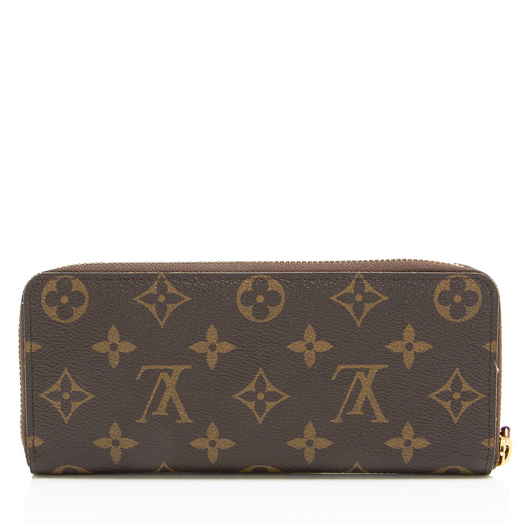 Louis Vuitton Monogram Canvas Clemence Wallet