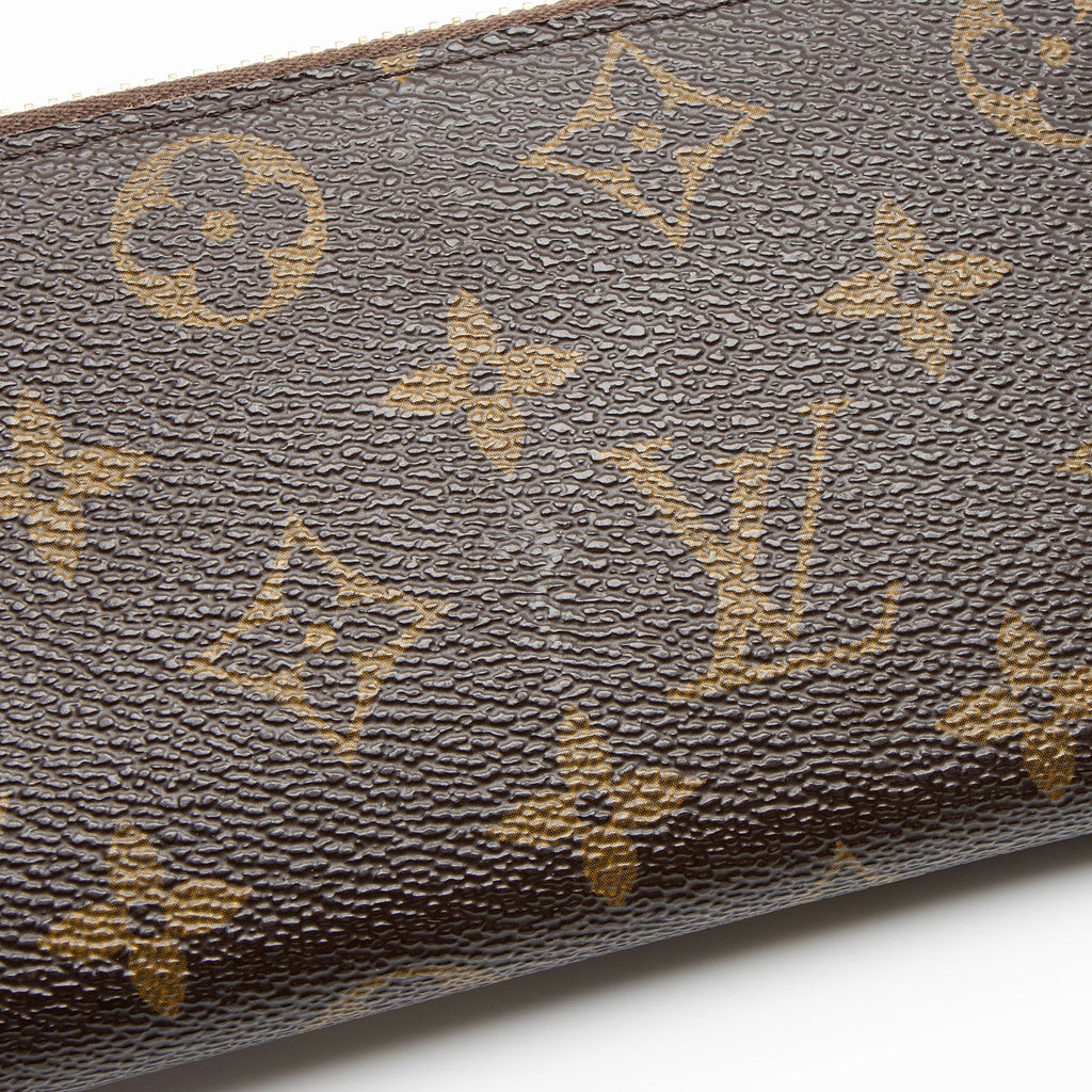 Louis Vuitton Monogram Canvas Clemence Wallet