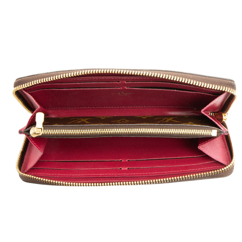 Louis Vuitton Monogram Canvas Clemence Wallet