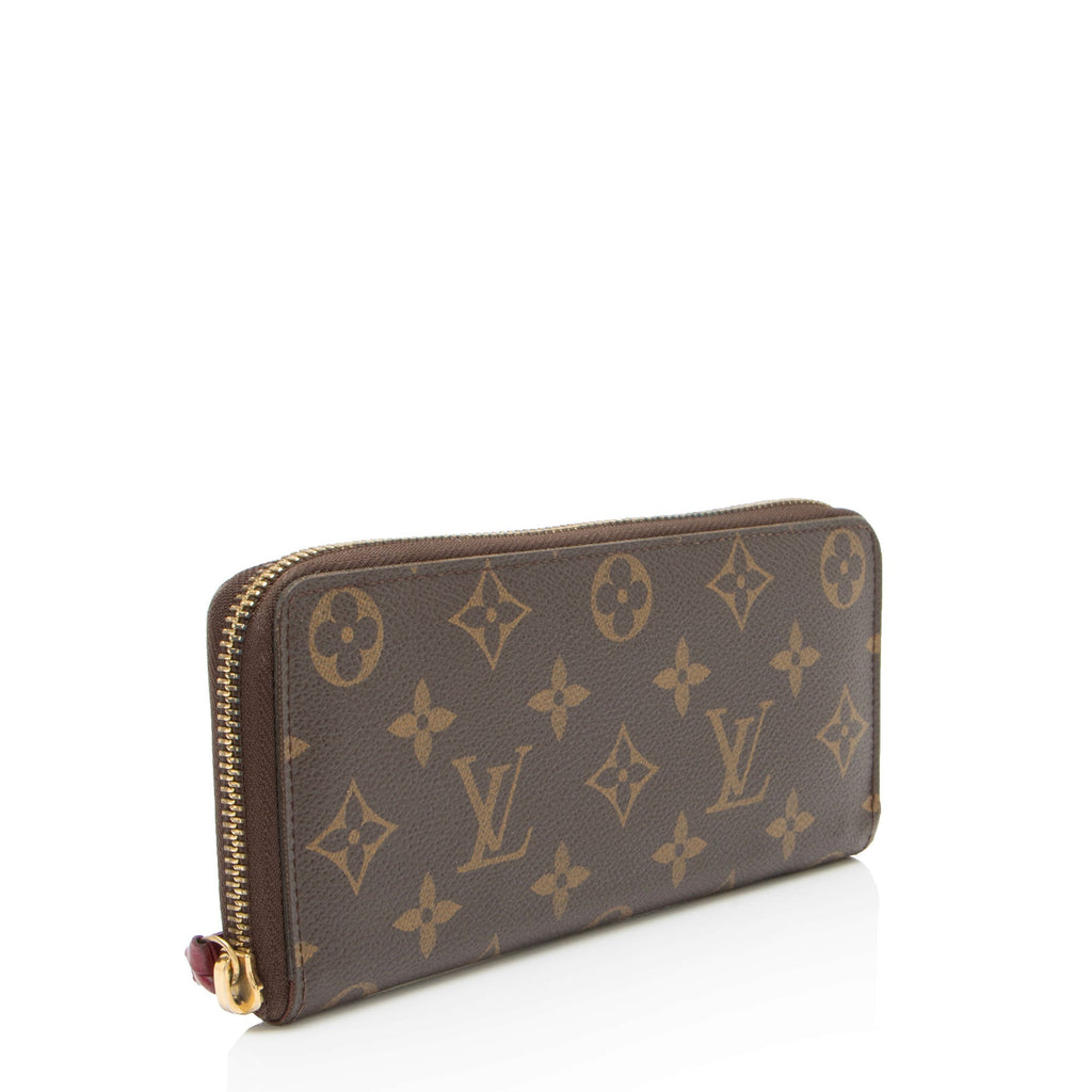 Louis Vuitton Monogram Canvas Clemence Wallet