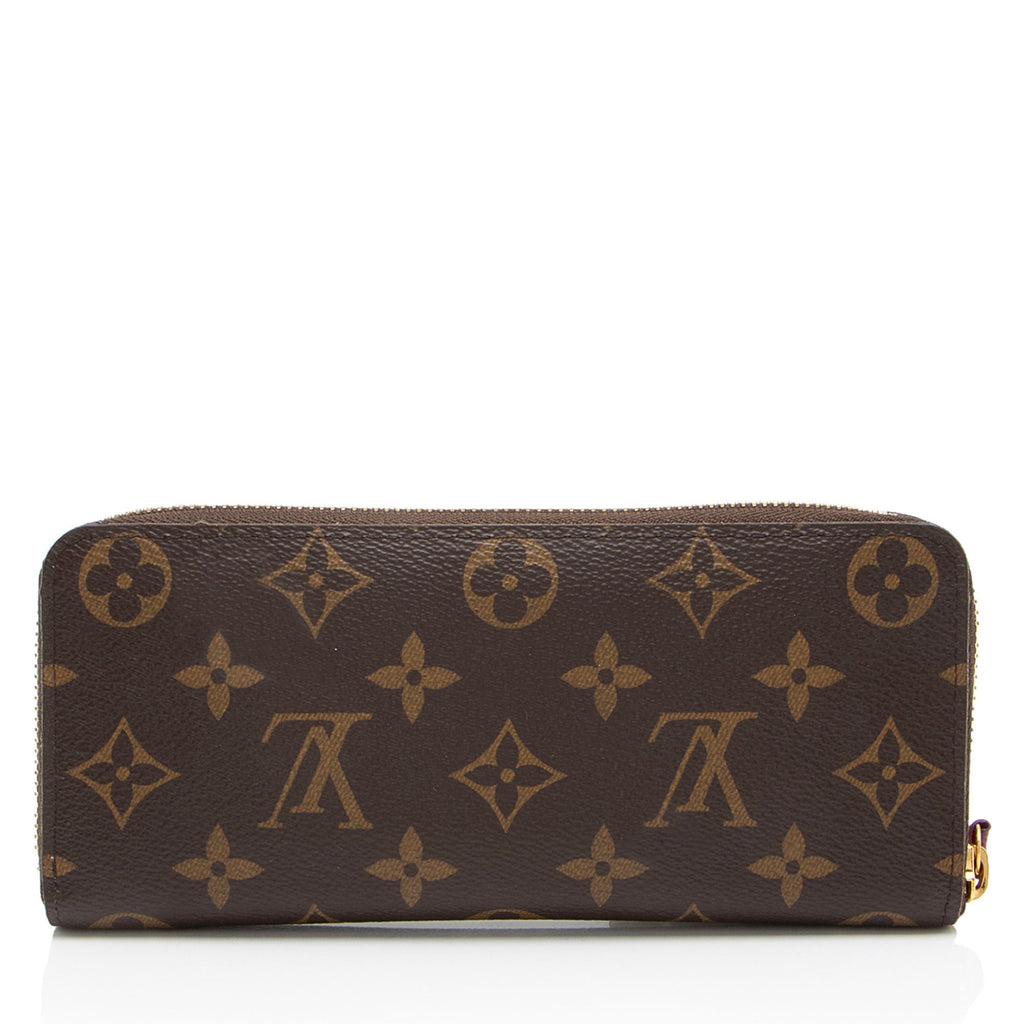 Louis Vuitton Monogram Canvas Clemence Wallet