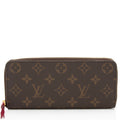 Louis Vuitton Monogram Canvas Clemence Wallet