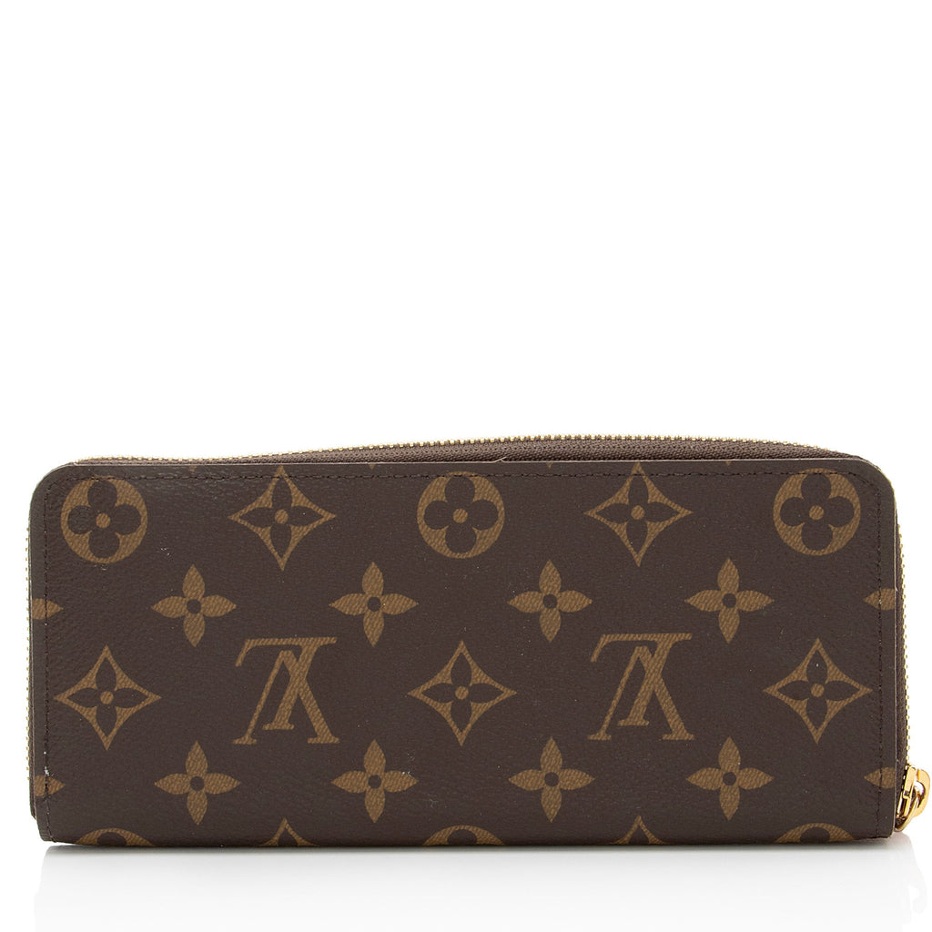Louis Vuitton Monogram Canvas Clemence Wallet