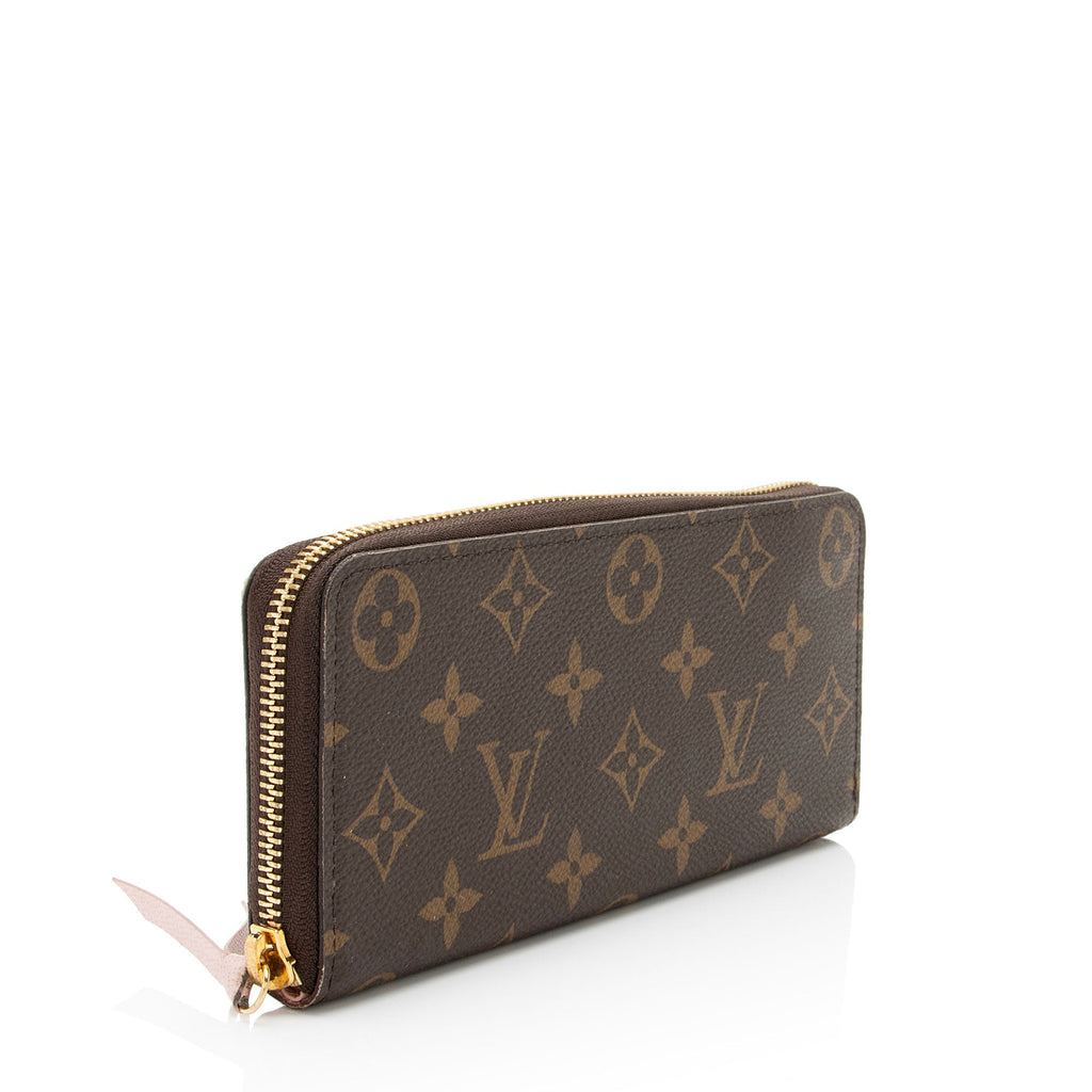 Louis Vuitton Monogram Canvas Clemence Wallet