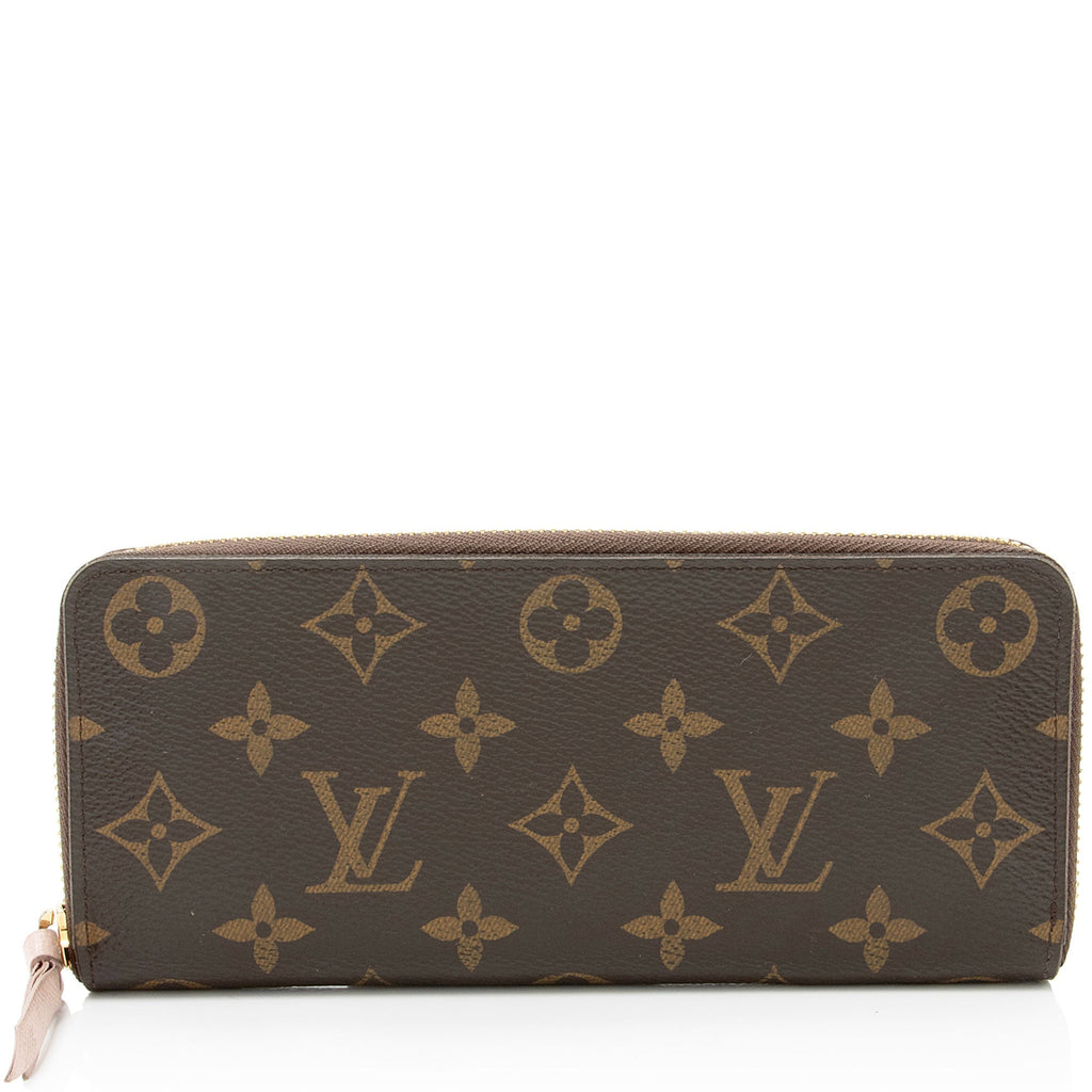 Louis Vuitton Monogram Canvas Clemence Wallet