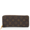 Louis Vuitton Monogram Canvas Clemence Wallet