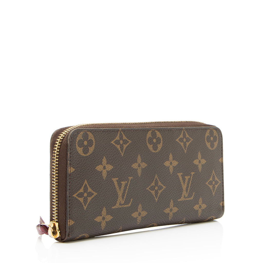 Louis Vuitton Monogram Canvas Clemence Wallet