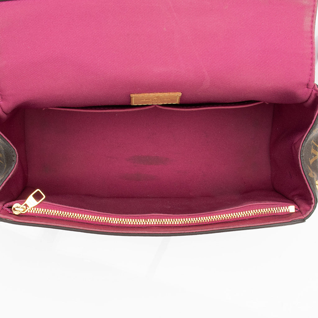 Louis Vuitton Monogram Canvas Cluny BB Satchel (SHF-23583)