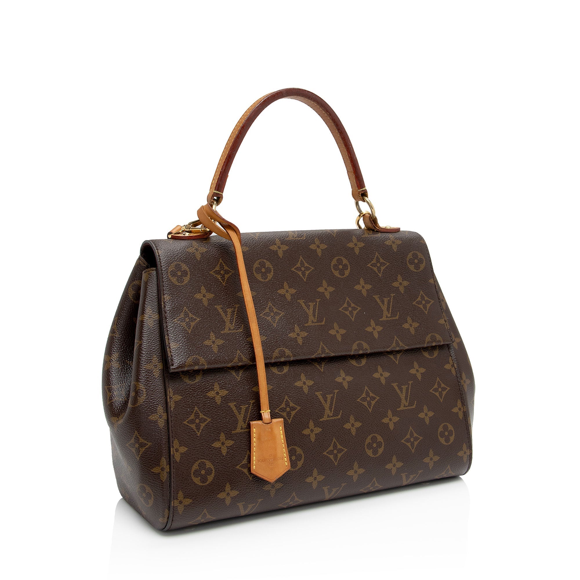 Louis Vuitton Monogram Canvas Cluny MM Satchel (SHF-hztmOk)