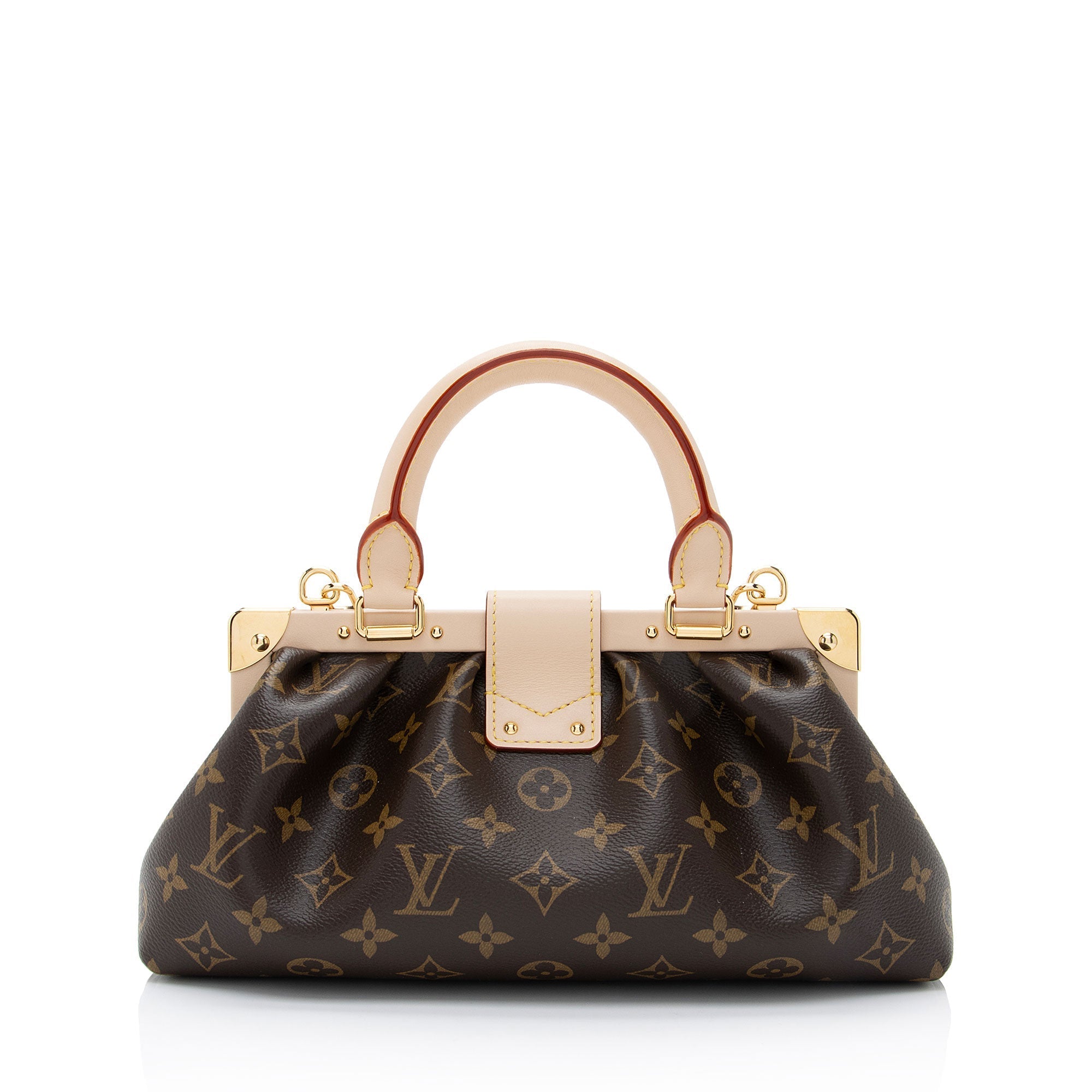 Louis Vuitton Monogram Canvas Clutch (SHF-aOWiSq)