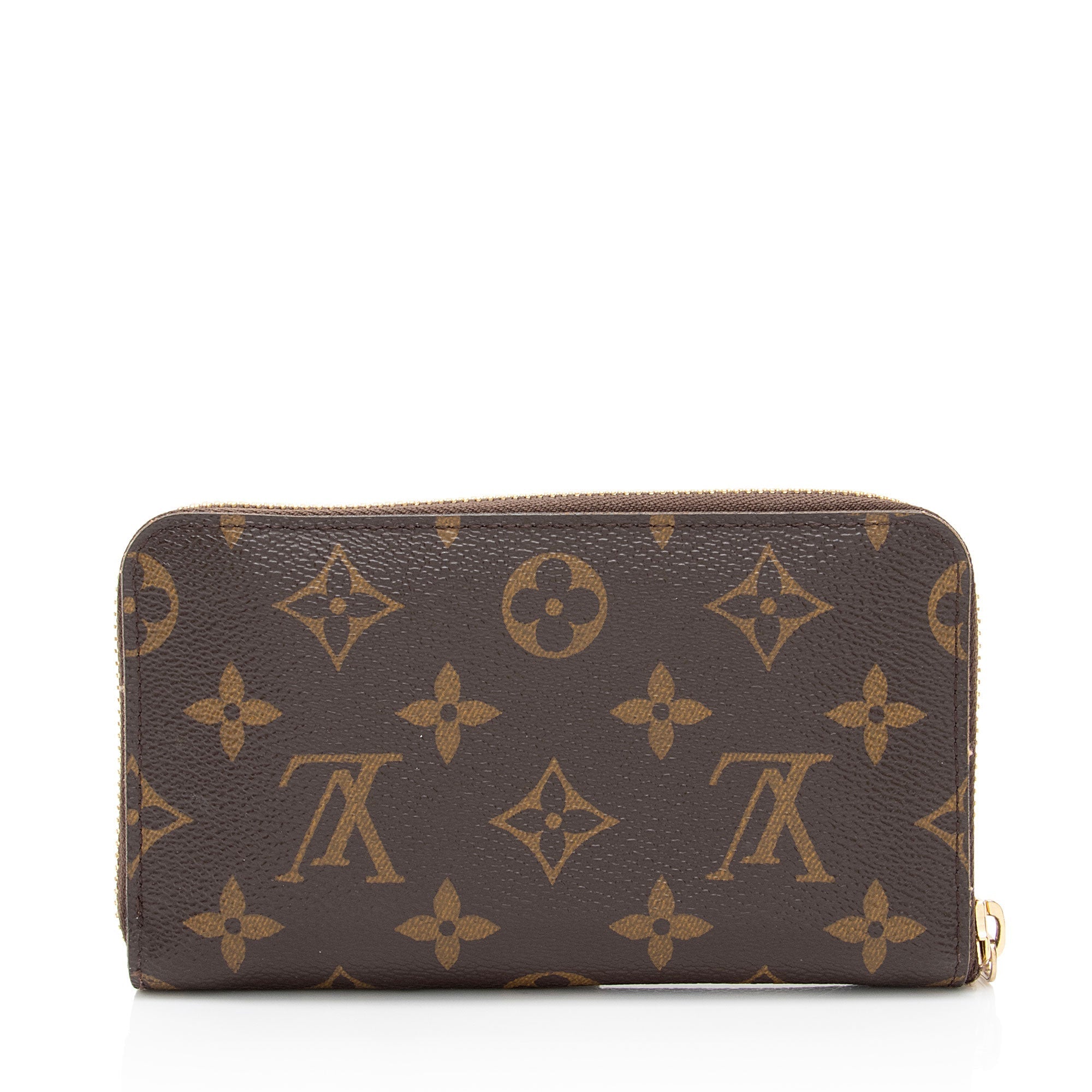 Louis Vuitton Monogram Canvas Compact Zippy Wallet (SHF-7RhWww)