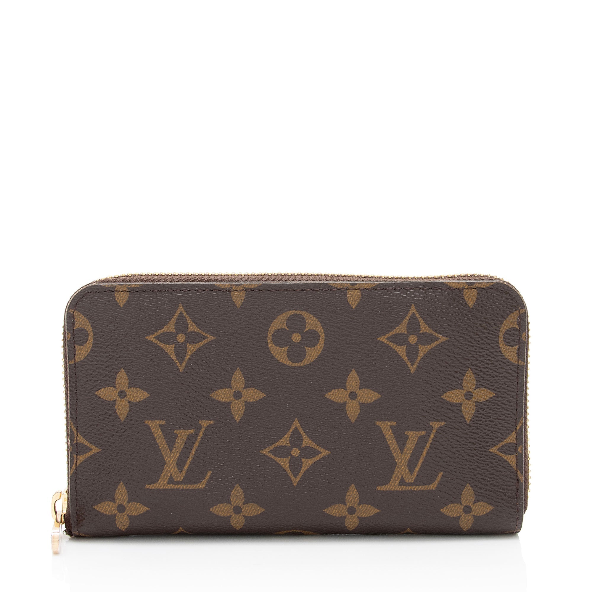 Louis Vuitton Monogram Canvas Compact Zippy Wallet (SHF-7RhWww)