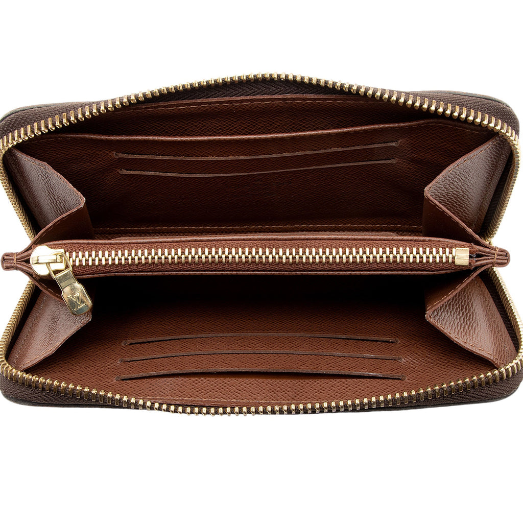 Louis Vuitton Monogram Canvas Compact Zippy Wallet (SHF-7RhWww)