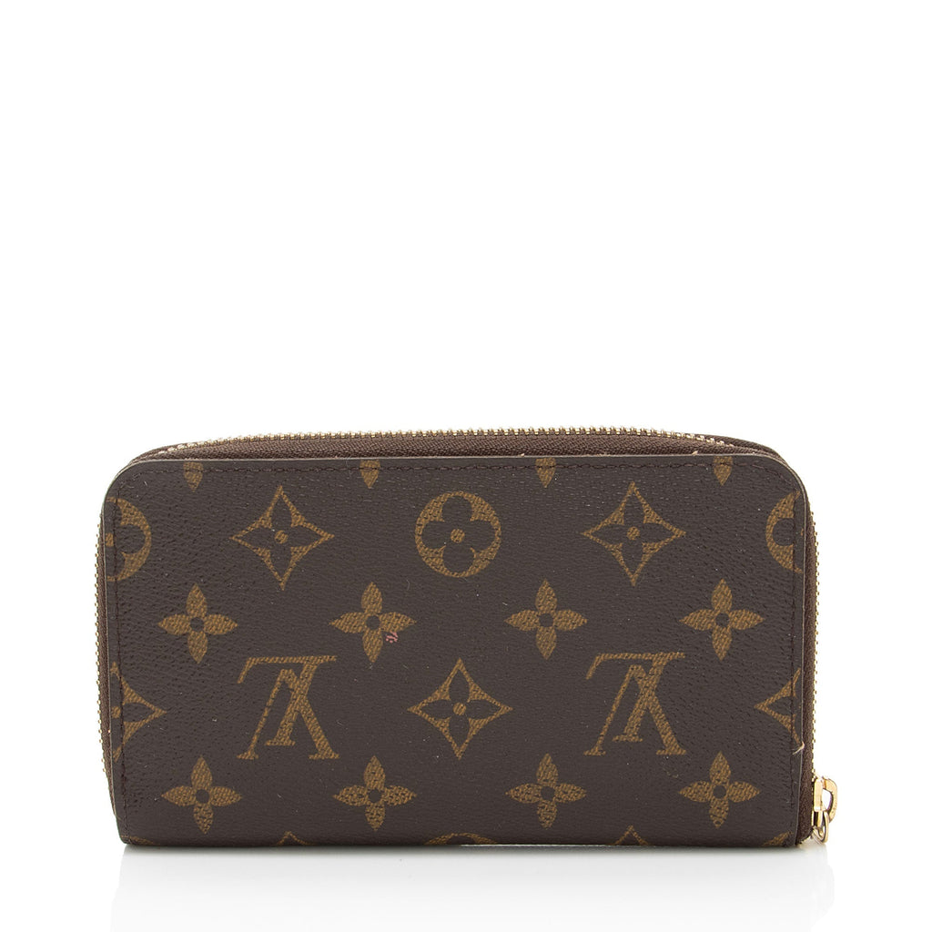Louis Vuitton Monogram Canvas Compact Zippy Wallet