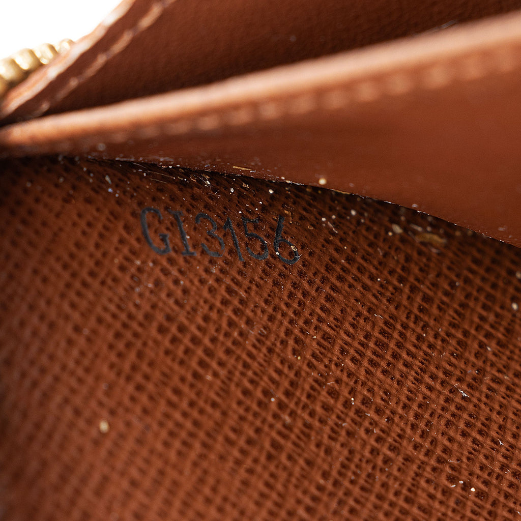Louis Vuitton Monogram Canvas Compact Zippy Wallet