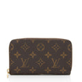 Louis Vuitton Monogram Canvas Compact Zippy Wallet
